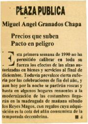 
Precios que suben. Pacto en peligro.


