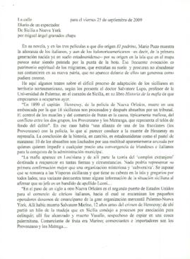 
De Sicilia a Nueva York.


