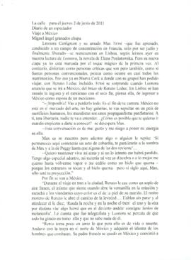 
Viaje a México.


