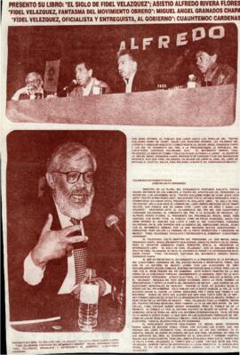 
Presentación del libro, El Siglo de Fidel Velazquez.


