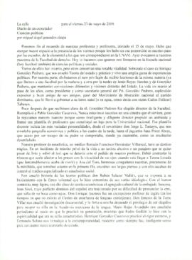 
Ciencias políticas.


