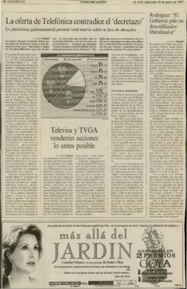 
Televisa y TVGA venderán acciones lo antes posible.


