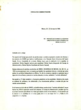 
Consejo de Administración.


