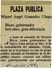 
Rizzo, gobernador. Seis años, gran diferencia.


