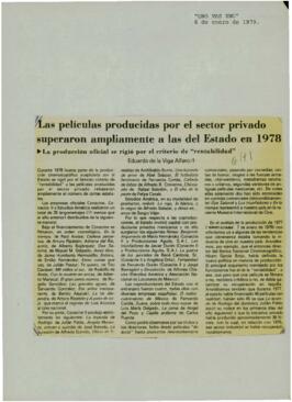 
Productores de peliculas del sector privado.



