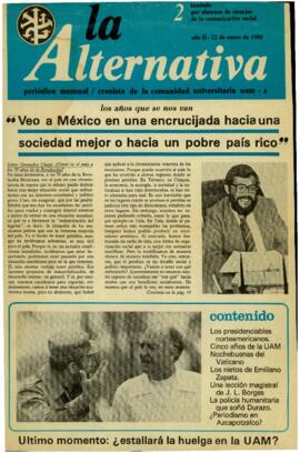 
Veo a México en una encrucijada hacia una sociedad mejor o hacia un pobre país rico.



