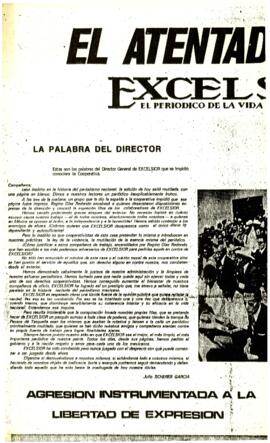 
La palabra del director.


