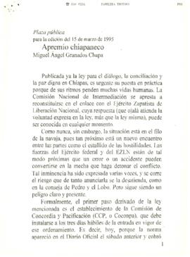 
Apremio chiapaneco.



