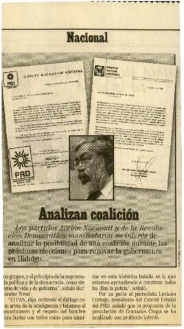 
Analizan coalición.


