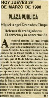 
Defensa de trabajadores. El derecho y la concertación.



