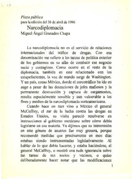 
Narcodiplomacia.


