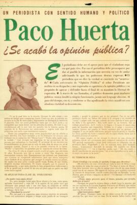 
¿Se acabó la opinión pública?.


