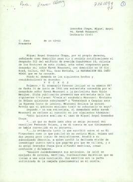 
Granados Chapa, Miguel Ángel vs. Kaveh Moussavi.


