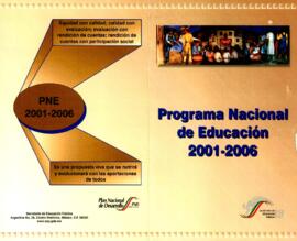 
Programa Nacional de Educación 2001-2006.


