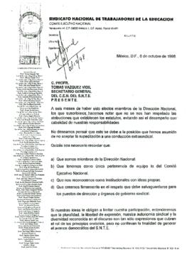 
Oficio.


