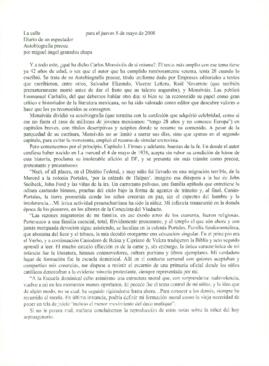 
Autobiografia precoz.


