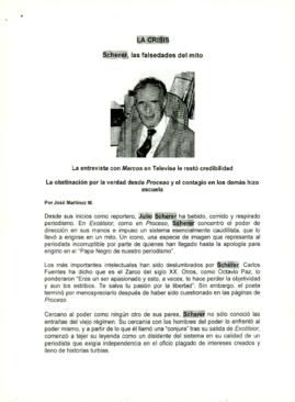 
Scheren, las falsedades del mito.


