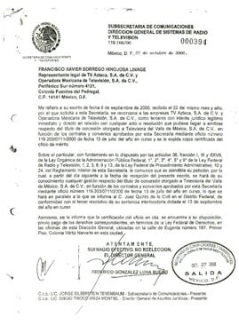 
Oficio.


