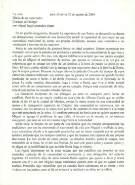 
Corazón del tiempo.


