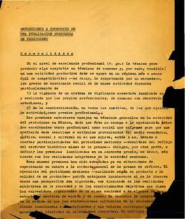 
Reflexiones a proposito de unapublicación periodica de periodismo.


