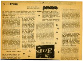 
El equipo periodistico encabezado por Julio Scherer Garcia que hizo Excelsior hasta el 8 de julio reaparece ahora con la revista semanal Proceso.


