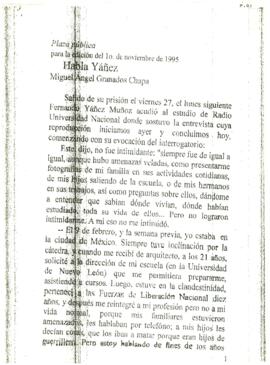 
Habla Yañez.


