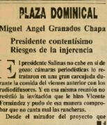 
Presidente contentísimo. Riesgos de la injerencia.


