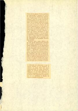 
Los colonos ; la agitación.


