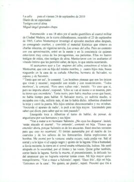 
Testigos con el alma.


