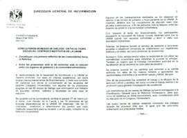 
Concluyeron 68 mesas de diálogo en facultades, escuelas, centros e institutos de la UNAM.



