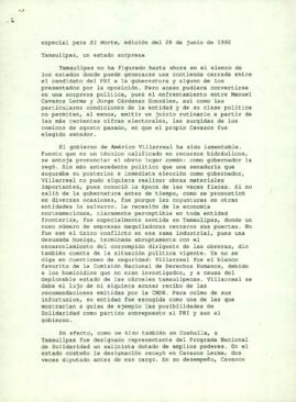
Tamaulipas, Un estado Sorpresa.



