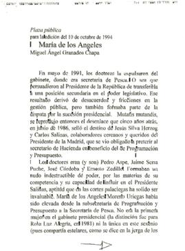 
María de los Angeles.


