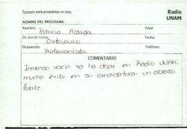 
Formatos para programa en vivo.


