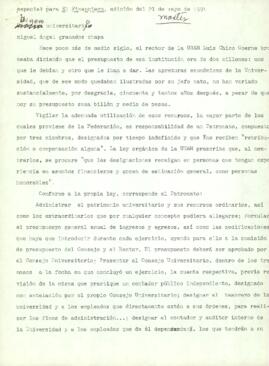
Dinero universitario.


