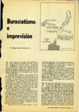 
Burocratismo e imprevisión.
Conciencia continental.


