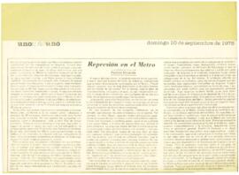 
Represión en el metro.


