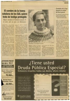 
El cerebro de la trama catalana de tos GAL quiere trato de testigo protegido.


