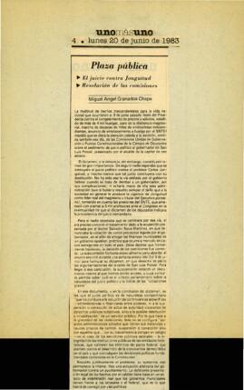 
El juicio contra Jonguitud.


