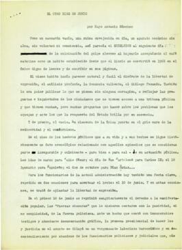 
El otro díez de junio.



