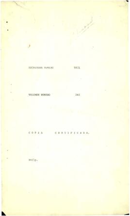 
Escritura Numero 5831.


