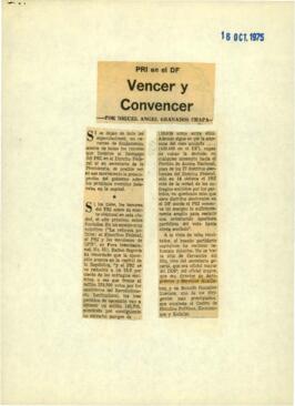 
PRI en el DF. Vencer y. Convencer.


