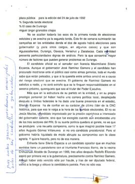
Segunda tanda electoral.


