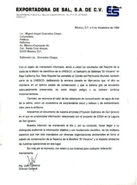 
Reporte de la visita de la Misión de científicos de la UNESCO, al Santuario de Ballenas´ EI Vizcaíno´ en Baja California Sur.



