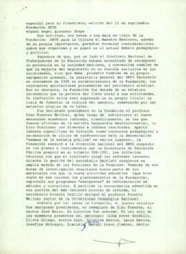 
Fundación SNTE.


