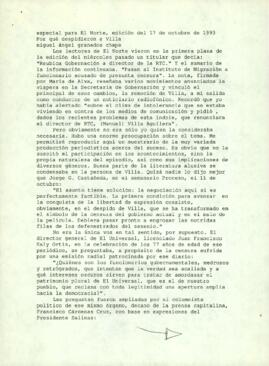 
Por qué despidieron a Villa.


