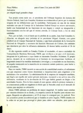 
Judicatura.


