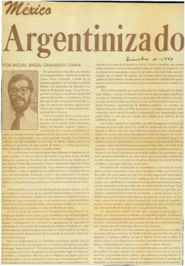 
México Argentinizado.


