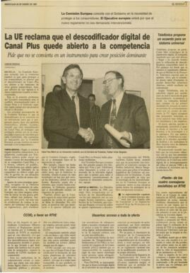
Cebrián asegura que su descodificador cumple las normas, pero técnicos del sector lo ponen en duda.


