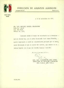 
Sr. Lic. Miguel Ángel Granados.


