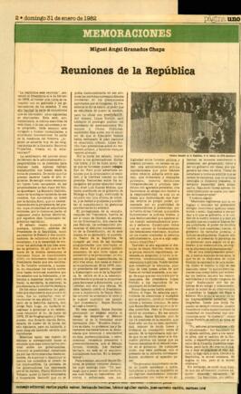 
Reuniones de la República.


